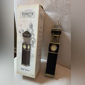 Bulova Streets of Time Bell Tower Clock